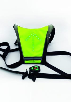 Gilet de sécurité avec signalétique Led